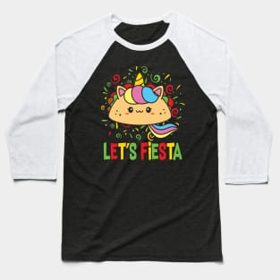 Let's Fiesta Taco Baseball T-Shirt